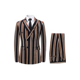 SKMS038   自定划船西裝外套   時尚設計1粒雙排釦   雙開衩   三件套   西裝外套專門店   孖 襟 西裝    英 式 西裝 SKMS038   自定划船西裝外套   時尚設計1粒雙排釦   雙開衩   三件套   西裝外套專門店   孖 襟 西裝    英 式 西裝